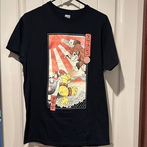 Bowser vs. Donkey Kong T-Shirt Japanese Art Graphic Tee